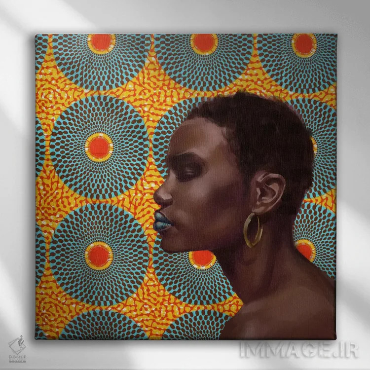 تابلو گرگ و میش ۲ اثر آدکونله آدلاکه - نمای روبهرو روی دیوار