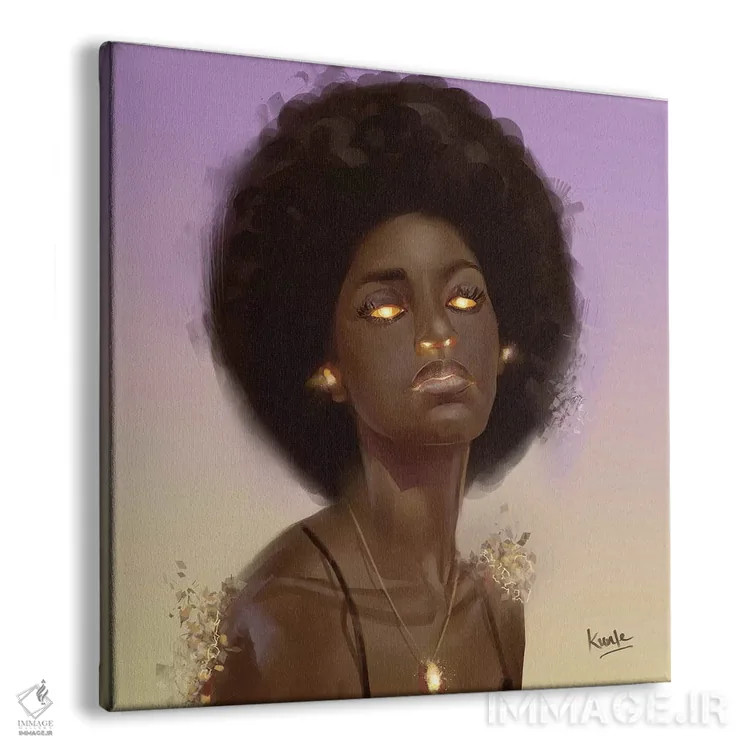 تابلو اخگر اثر آدکونله آدلاکه - نمای پرسپکتیو محصول