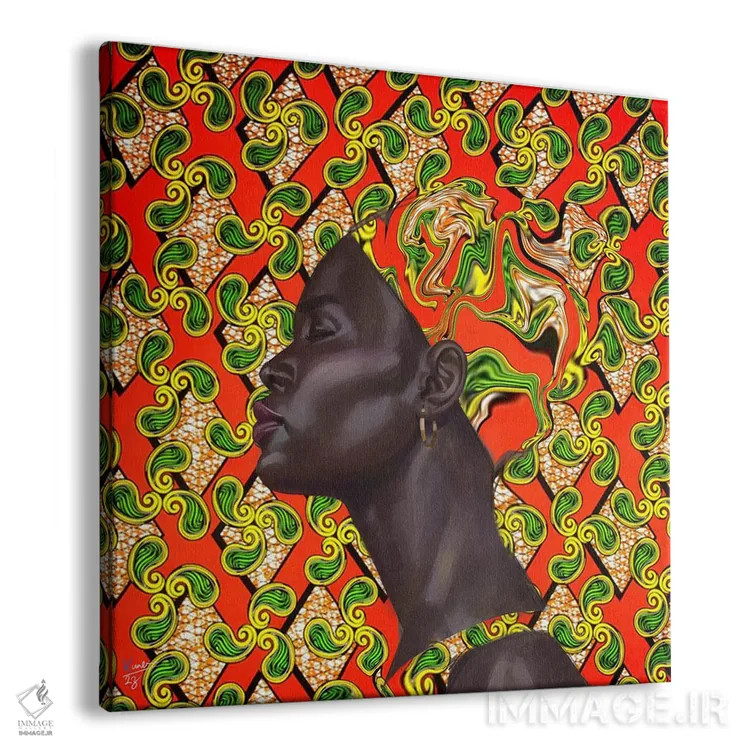 تابلو درخشش اثر آدکونله آدلاکه - نمای پرسپکتیو محصول