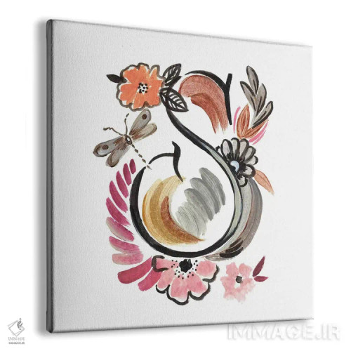 تابلو تکنگارهٔ S (شماره ۳) اثر آنی دل سول - نمای پرسپکتیو محصول