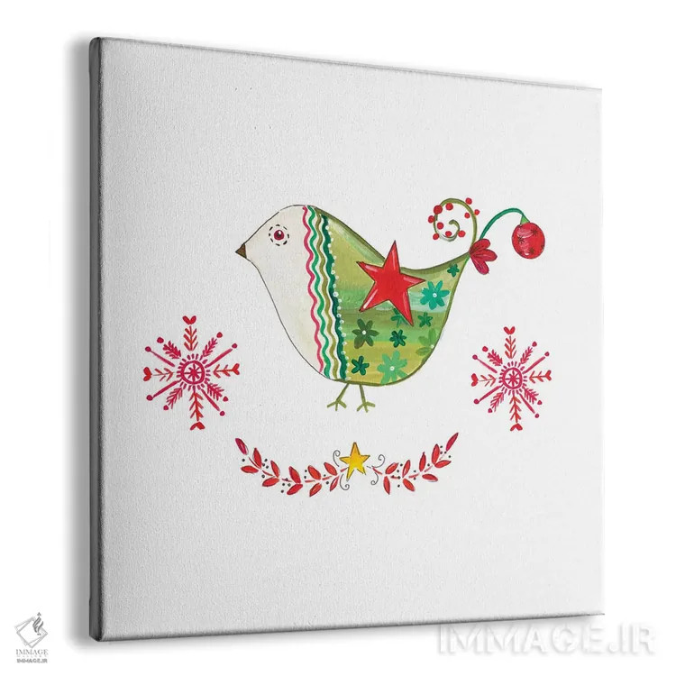 تابلو کبوتر کریسمس ۱ اثر آنی دل سول - نمای پرسپکتیو محصول