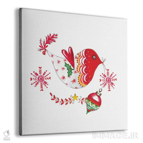 تابلو کبوتر کریسمس ۲ اثر آنی دل سول - نمای پرسپکتیو محصول