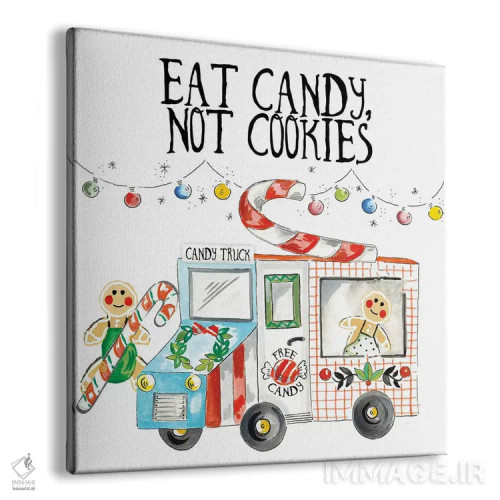 تابلو آبنبات بخور، نه کلوچه اثر آنی دل سول - نمای پرسپکتیو محصول