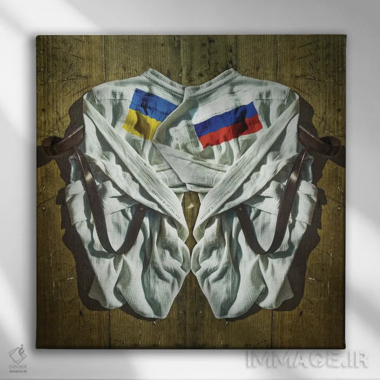 تابلو Suppoort Freedom,در جستوجوی صلح، حمایت از آزادی اثر آلساندرو دلا توره - نمای روبهرو روی دیوار