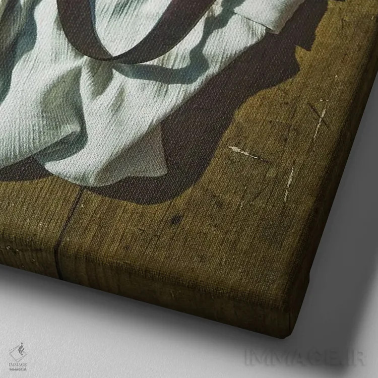 تابلو Suppoort Freedom,در جستوجوی صلح، حمایت از آزادی اثر آلساندرو دلا توره - نمای نزدیک بافت بوم