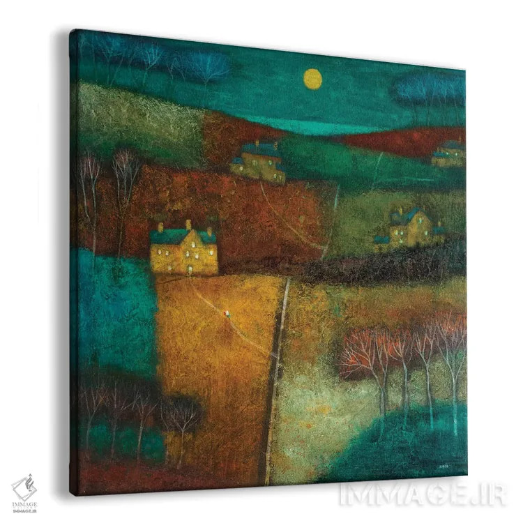 تابلو پایان پیادهروی اثر آدریان سایکس - نمای پرسپکتیو محصول