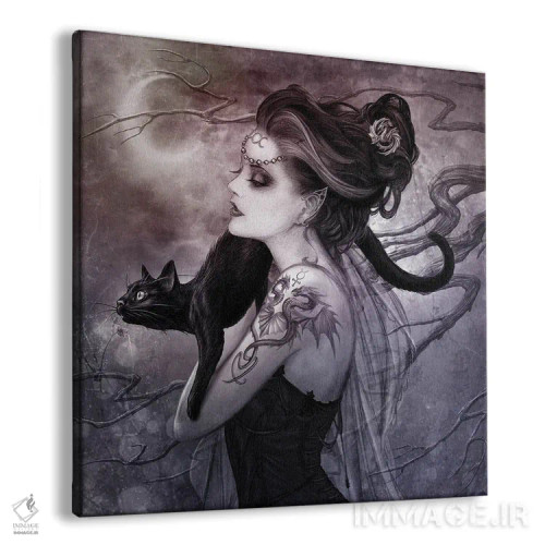 تابلو ماه مینالوشه اثر آلکمی انگلند (استودیو هنری انگلیسی) - نمای پرسپکتیو محصول