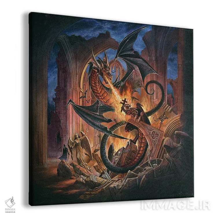 تابلو سقوط خاندان ولاد اثر آلکمی انگلند (استودیو هنری انگلیسی) - نمای پرسپکتیو محصول