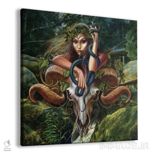 تابلو هولدرتیس (نام اسطورهای/فولکلور) اثر آلکمی انگلند (استودیو هنری انگلیسی) - نمای پرسپکتیو محصول