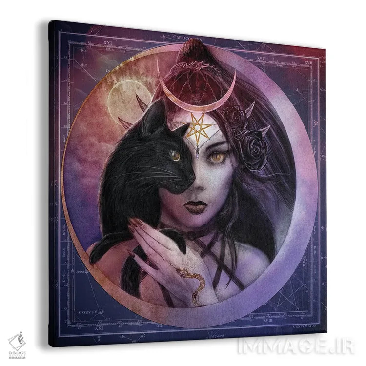 تابلو دیدهٔ دوم (بینایی فراطبیعی) اثر آلکمی انگلند (استودیو هنری انگلیسی) - نمای پرسپکتیو محصول