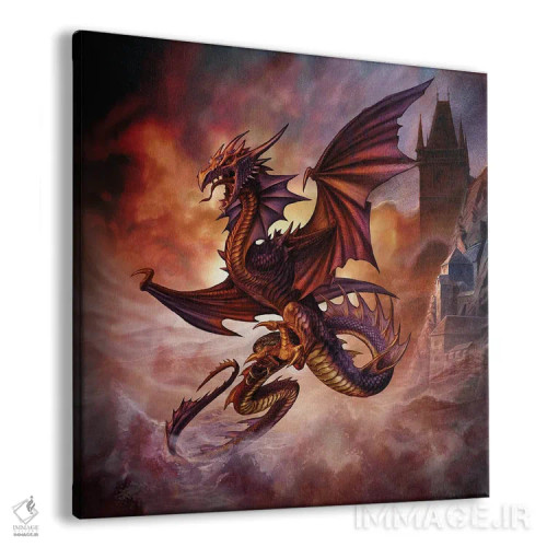 تابلو زادهٔ طوفان اثر آلکمی انگلند (استودیو هنری انگلیسی) - نمای پرسپکتیو محصول