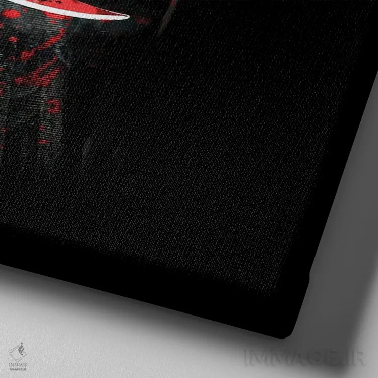 تابلو مجوز خصوصیسازی دریایی (نامه مجوز کشتی) اثر آلکمی انگلند (استودیو هنری انگلیسی) - نمای نزدیک بافت بوم