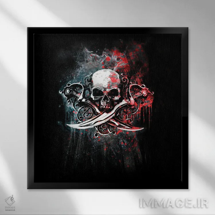 تابلو مجوز خصوصیسازی دریایی (نامه مجوز کشتی) اثر آلکمی انگلند (استودیو هنری انگلیسی) - نمای قابدار مشکی