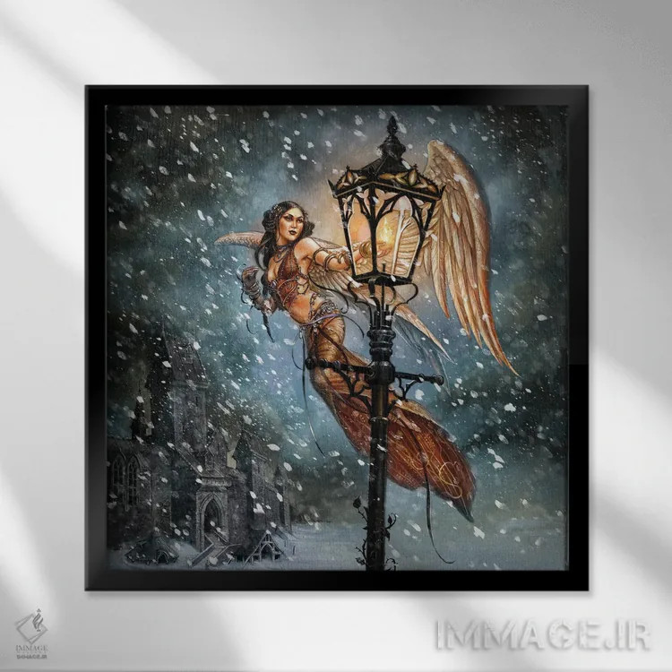 تابلو معجزهآسا (لاتین) اثر آلکمی انگلند (استودیو هنری انگلیسی) - نمای قابدار مشکی