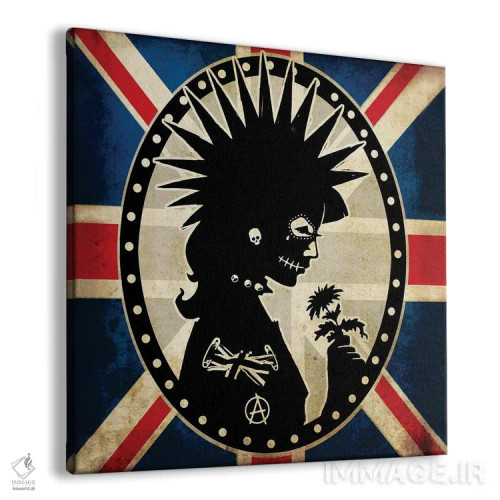 تابلو دوشیزه در بریتانیا اثر آلکمی انگلند (استودیو هنری انگلیسی) - نمای پرسپکتیو محصول