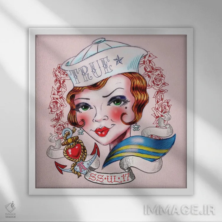 تابلو اساسیوال ۱۷ (عنوان تخصصی/کد) اثر آلکمی انگلند (استودیو هنری انگلیسی) - نمای قابدار سفید