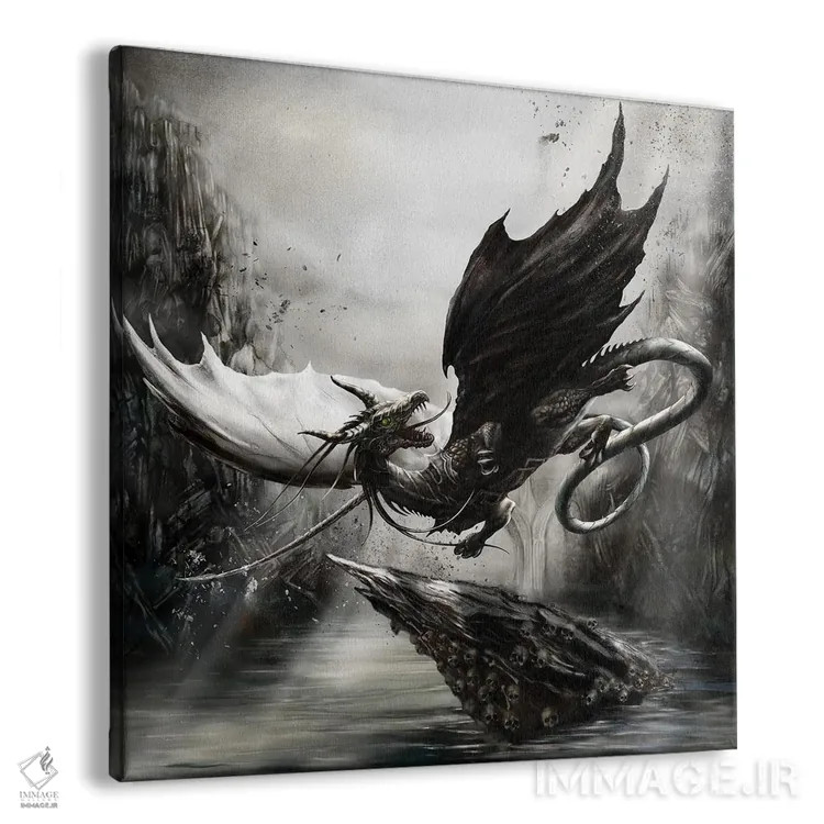 تابلو گنجینه ایگدراسیل (درخت اسطورهای نورس) اثر آلکمی انگلند (استودیو هنری انگلیسی) - نمای پرسپکتیو محصول