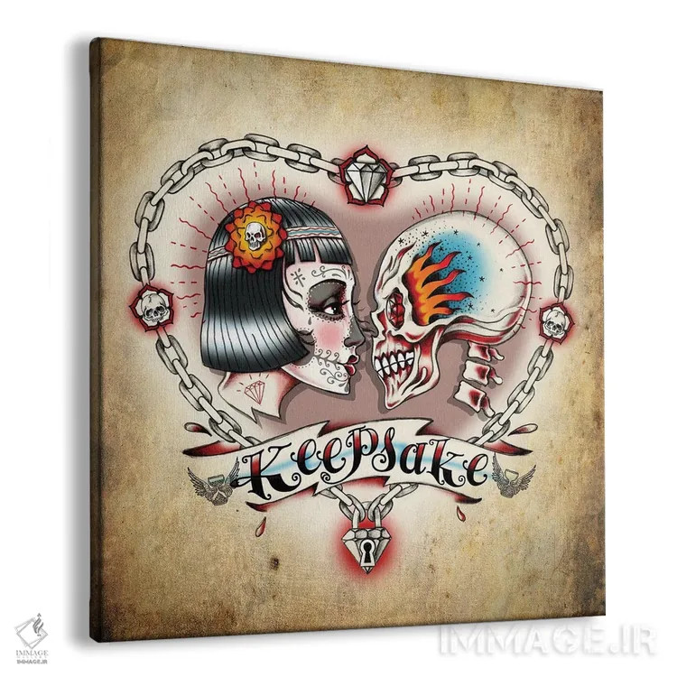 تابلو یادگاری اثر آلکمی انگلند (استودیو هنری انگلیسی) - نمای پرسپکتیو محصول