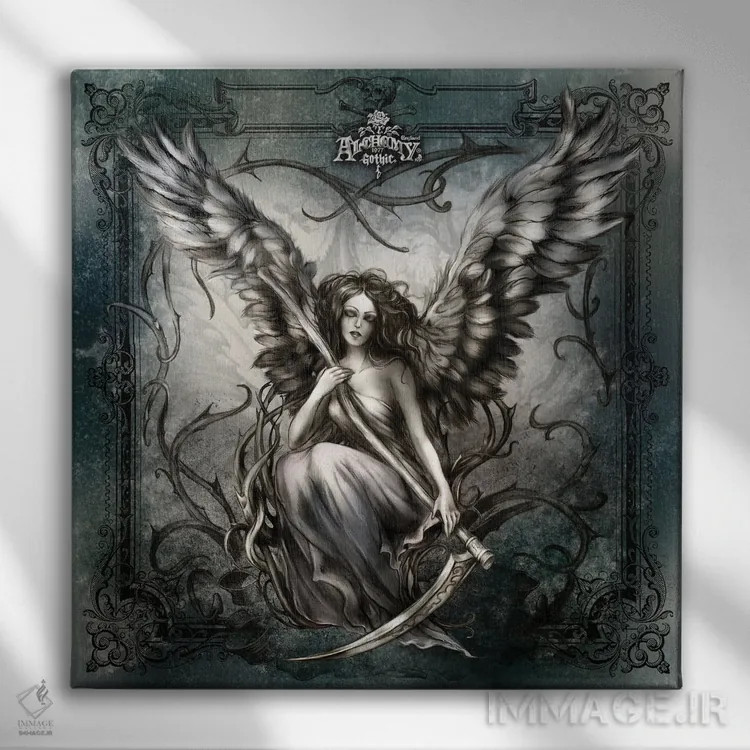 تابلو نگهبان اندوه اثر آلکمی انگلند (استودیو هنری انگلیسی) - نمای روبهرو روی دیوار