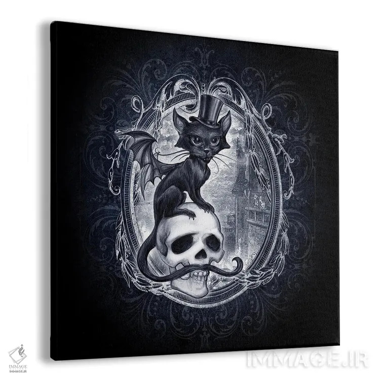 تابلو میائوستوفلس (ترکیبی از "میو" و مفیستوفلس) اثر آلکمی انگلند (استودیو هنری انگلیسی) - نمای پرسپکتیو محصول