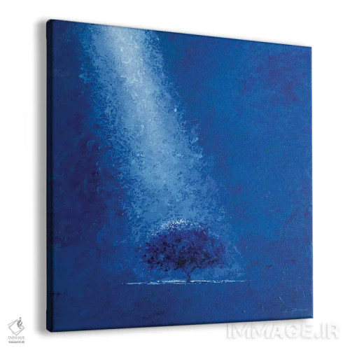 تابلو آبی اثر آلساندرو پیراس - نمای پرسپکتیو محصول