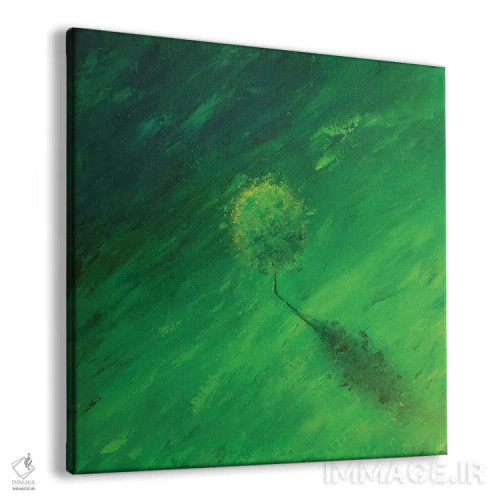 تابلو درخت تنها اثر آلساندرو پیراس - نمای پرسپکتیو محصول