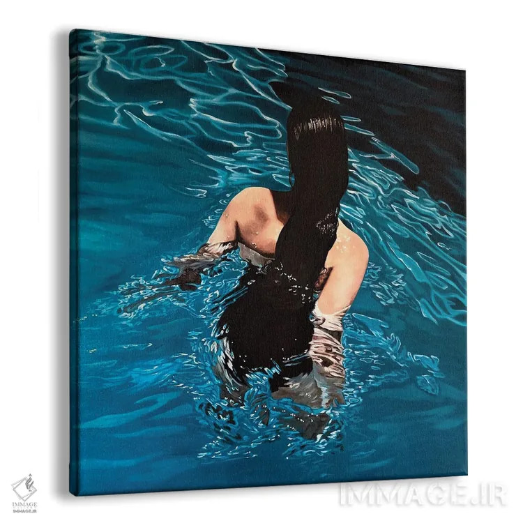 تابلو آرامش اثر آماندا کامرون - نمای پرسپکتیو محصول