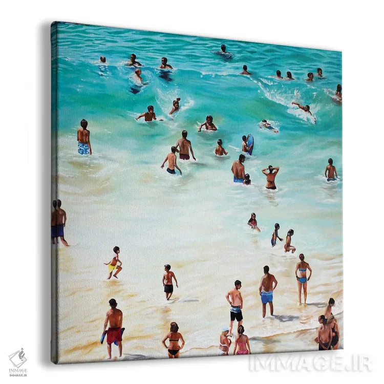 تابلو ساحل اثر آماندا کامرون - نمای پرسپکتیو محصول