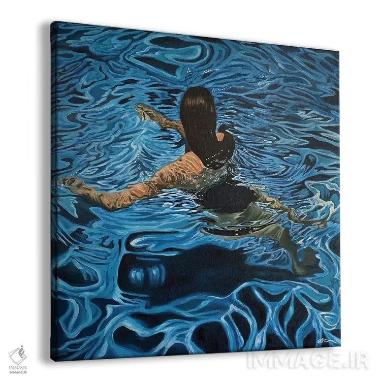 تابلو درخشندگی اثر آماندا کامرون - نمای پرسپکتیو محصول