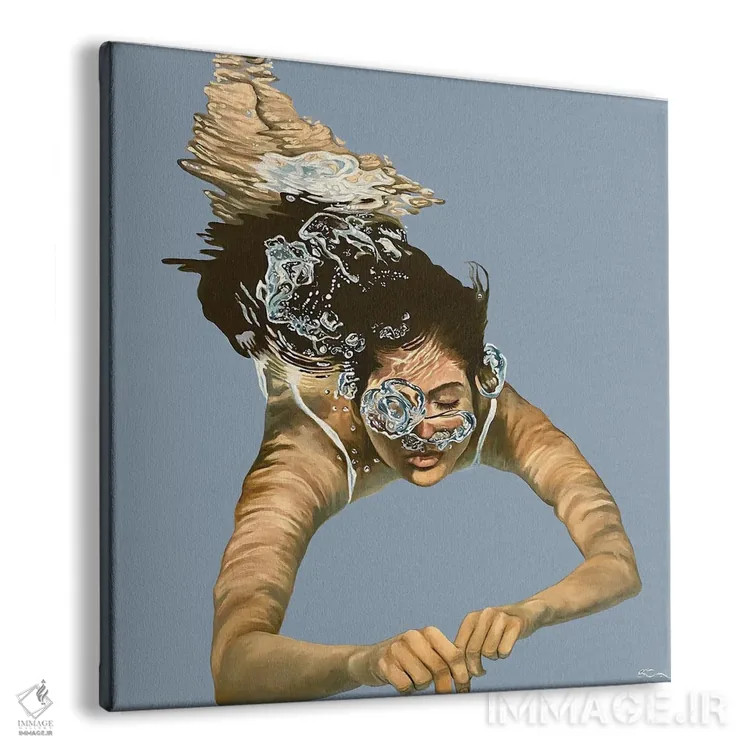 تابلو خیزش اثر آماندا کامرون - نمای پرسپکتیو محصول