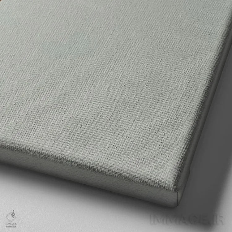 تابلو سهگانه اثر آماندا کامرون - نمای نزدیک بافت بوم