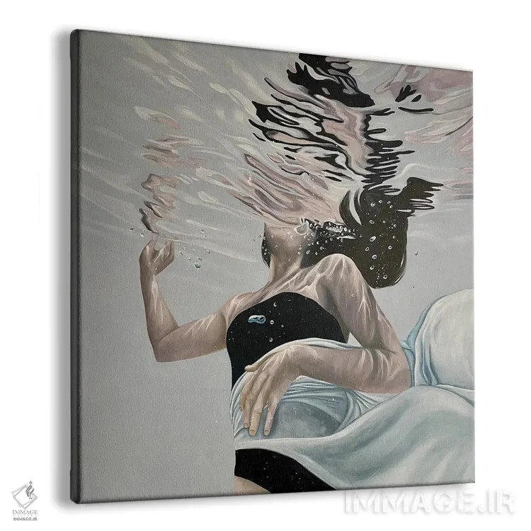 تابلو اثیری (فرامادی) اثر آماندا کامرون - نمای پرسپکتیو محصول