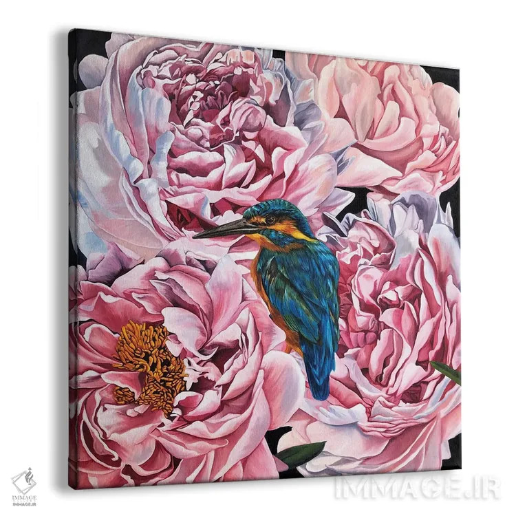 تابلو راپسودی بهاری (قطعه موسیقی بهاری) اثر آماندا کامرون - نمای پرسپکتیو محصول