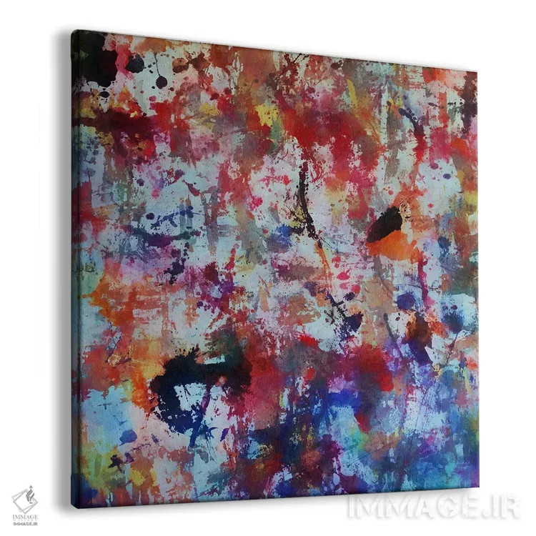 تابلو چنباور ضربه قلم اثر آنجِل استوز - نمای پرسپکتیو محصول