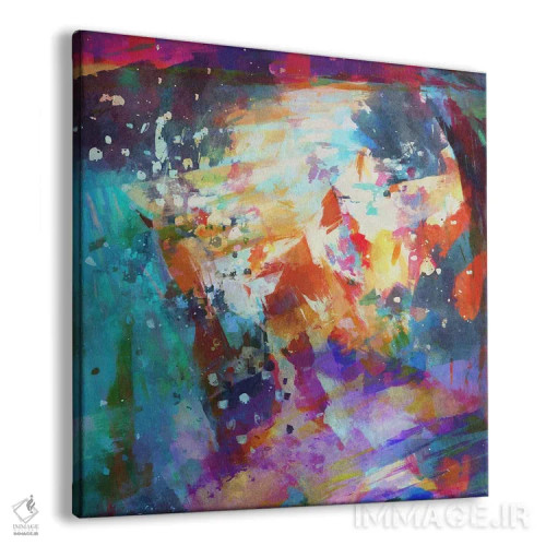 تابلو چنباور ضربه قلم II اثر آنجِل استوز - نمای پرسپکتیو محصول