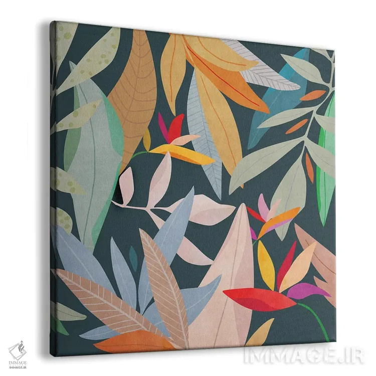 تابلو باغ گرمسیری VII اثر آنجِل استوز - نمای پرسپکتیو محصول