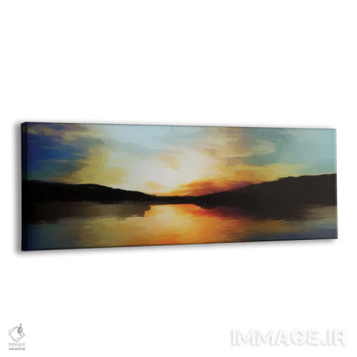 تابلو غروب پرشور اثر آنجِل استوز - نمای پرسپکتیو محصول