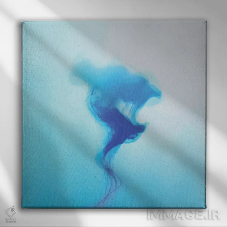 تابلو عروس دریایی اثر آنجِل استوز - نمای روبهرو روی دیوار