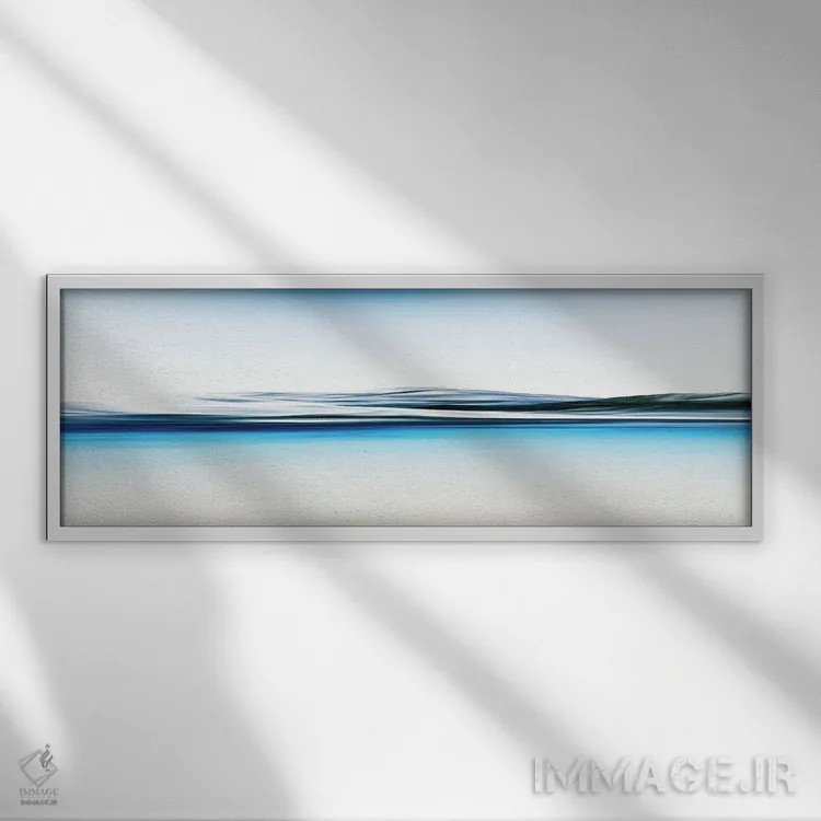 تابلو زیبا و آرام اثر آنجِل استوز - نمای قابدار سفید