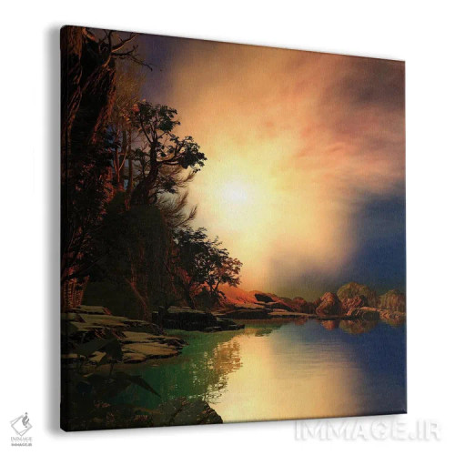 تابلو آرام و رازآلود اثر آنجِل استوز - نمای پرسپکتیو محصول