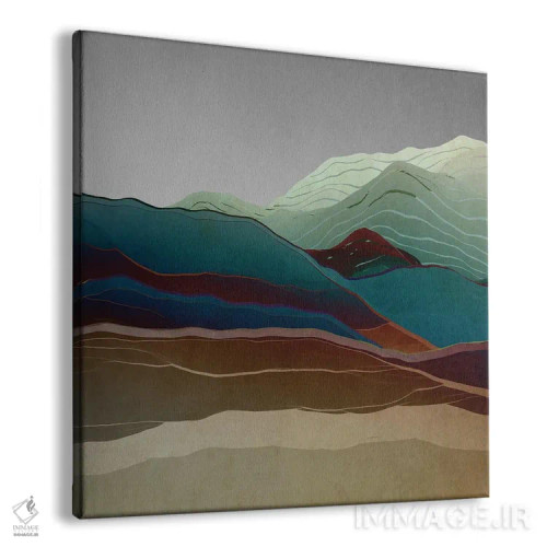 تابلو کوههای زیبا XV اثر آنجِل استوز - نمای پرسپکتیو محصول
