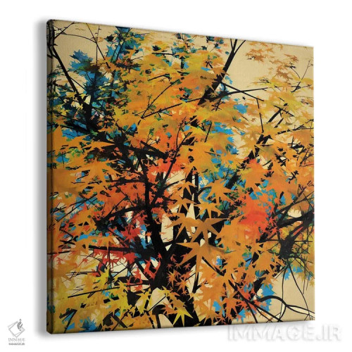 تابلو رنگهای پاییزی II اثر آنجِل استوز - نمای پرسپکتیو محصول