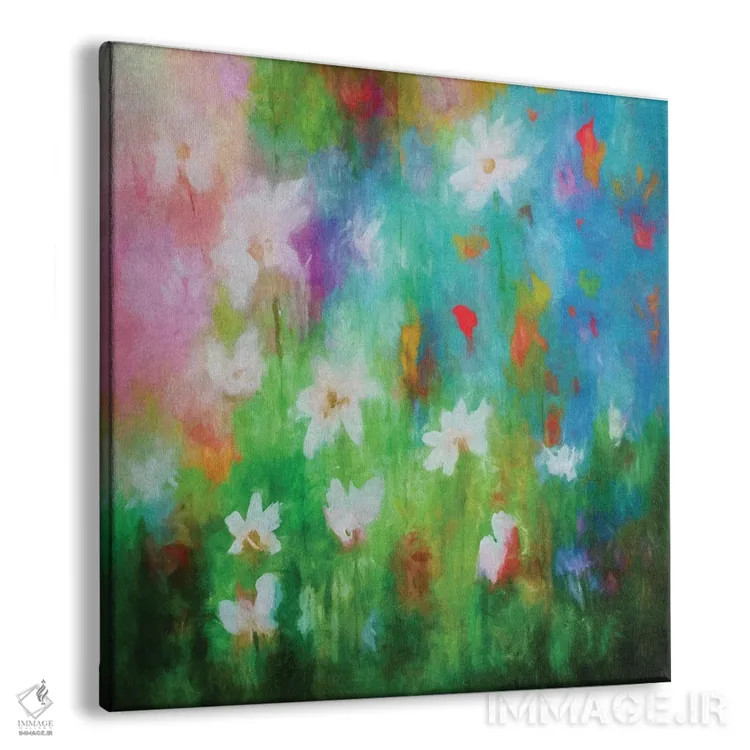 تابلو گلهای وحشی شماره شش اثر آنجِل استوز - نمای پرسپکتیو محصول