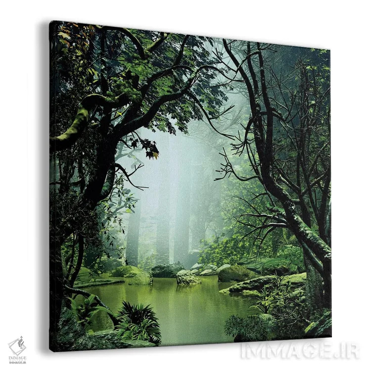 تابلو زیبا و اسرارآمیز اثر آنجِل استوز - نمای پرسپکتیو محصول