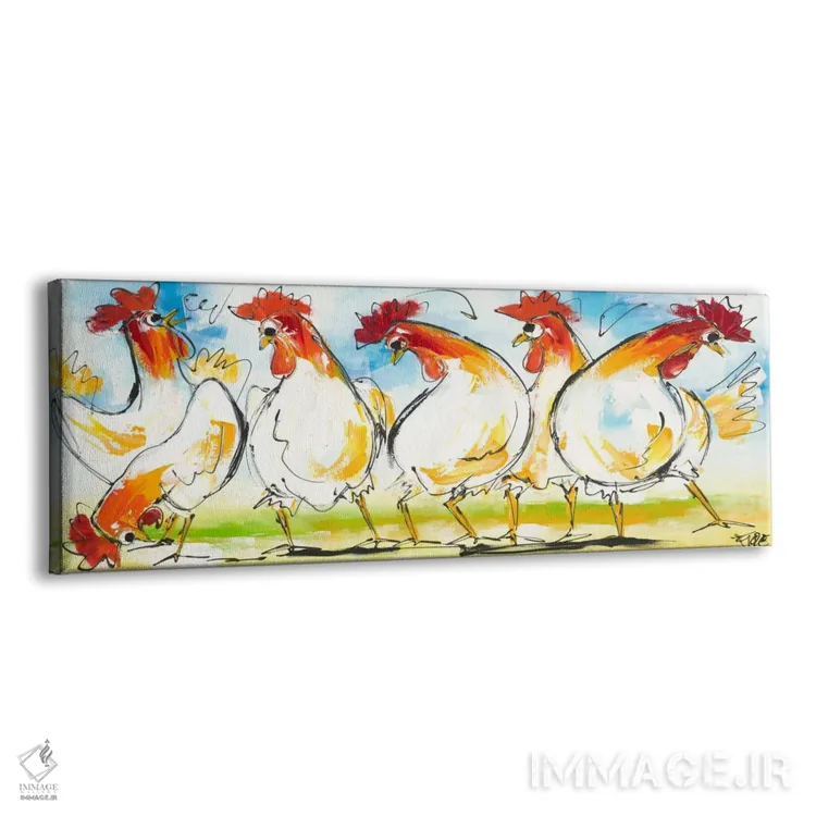 تابلو توکی شماره سه (اسم خاص) اثر آرت فیوره - نمای پرسپکتیو محصول