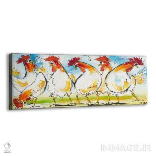 تابلو توکی شماره سه (اسم خاص) اثر آرت فیوره - نمای پرسپکتیو محصول