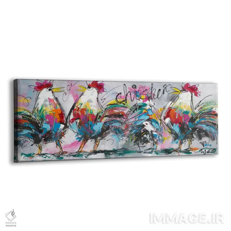 تابلو گفتوگوها اثر آرت فیوره - نمای پرسپکتیو محصول