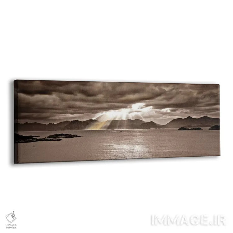 تابلو خدایی اثر آصاف فرانک - نمای پرسپکتیو محصول