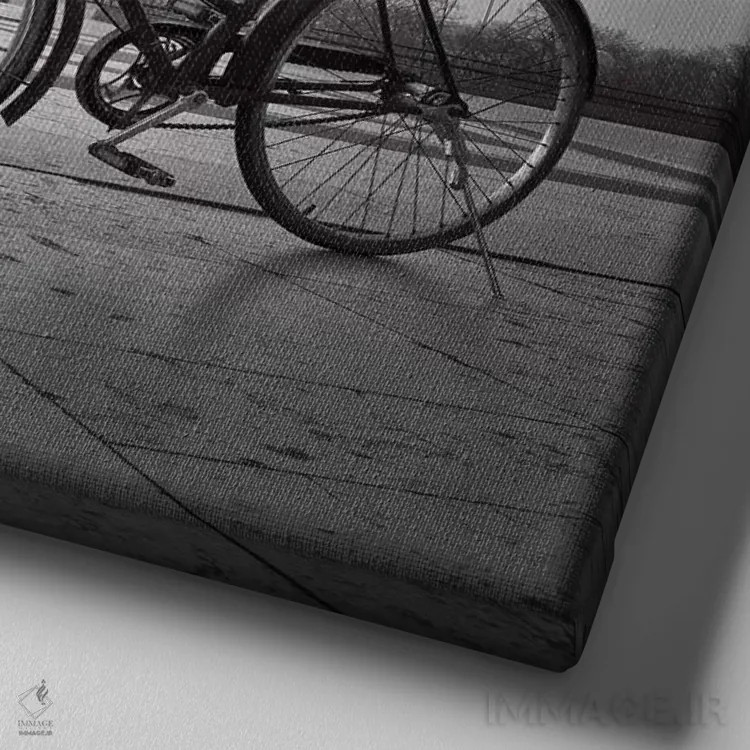 تابلو پاریس هفتم اثر آصاف فرانک - نمای نزدیک بافت بوم