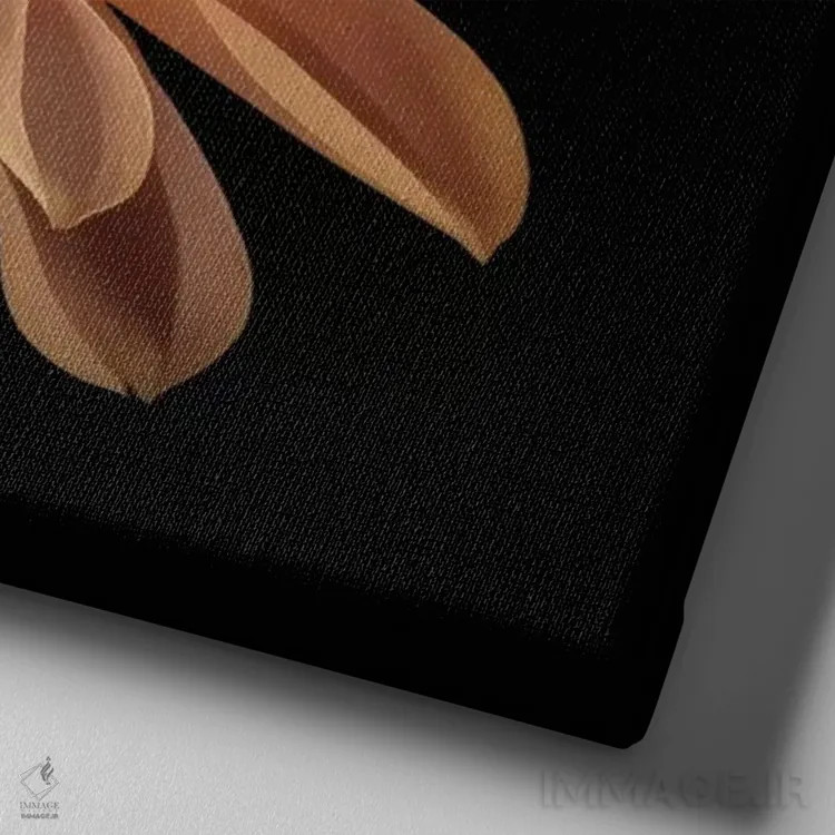 تابلو چهار نگهداری دوم اثر آصاف فرانک - نمای نزدیک بافت بوم